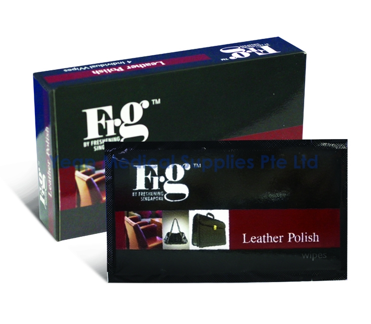 Frg Leather Polish Wipes Yeap Medical It Improves Ease Of Polish Lication And Works On All Colour Leather Provides Water Repellency Good Gloss Durability