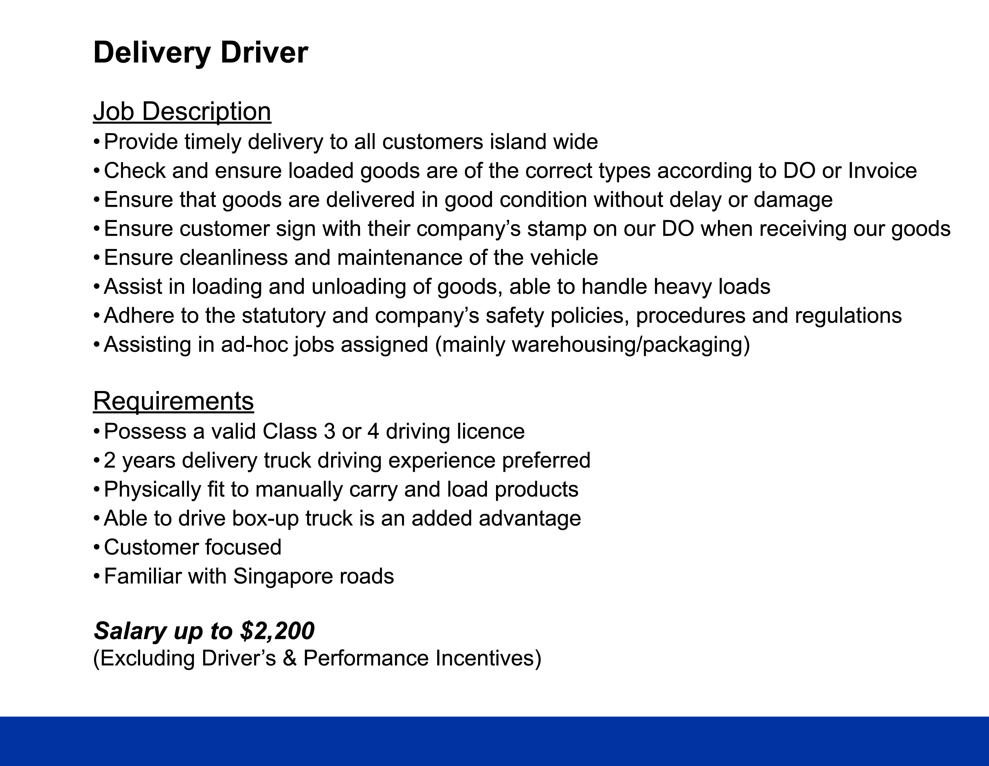 Recruitments_YMS_Delivery Driver